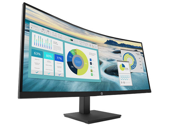 HP P34hc G4 WQHD USB-C Curved Monitor 34" WQHD (3440 x 1440) 48-100 Hz
