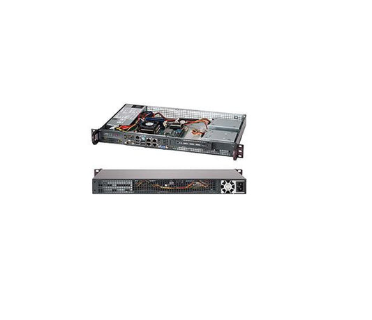 SuperMicro CSE-505-203B Black 1U SuperChassis