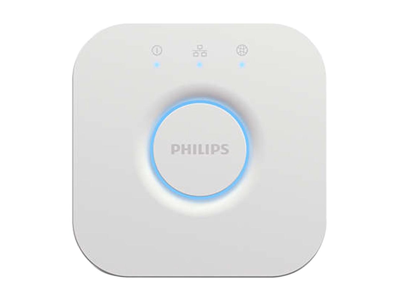 Philips Hue Play White & Color Ambiance Smart LED Bar Light (2-Pack) + Hue Bridg