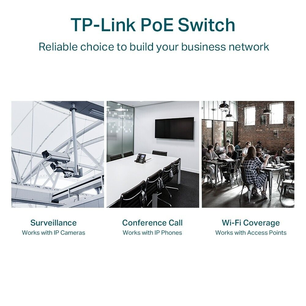 TP-Link TL-SG1218MPE | 18-Port 1000Mb Gigabit Easy Smart Switch | 16* PoE+ Port
