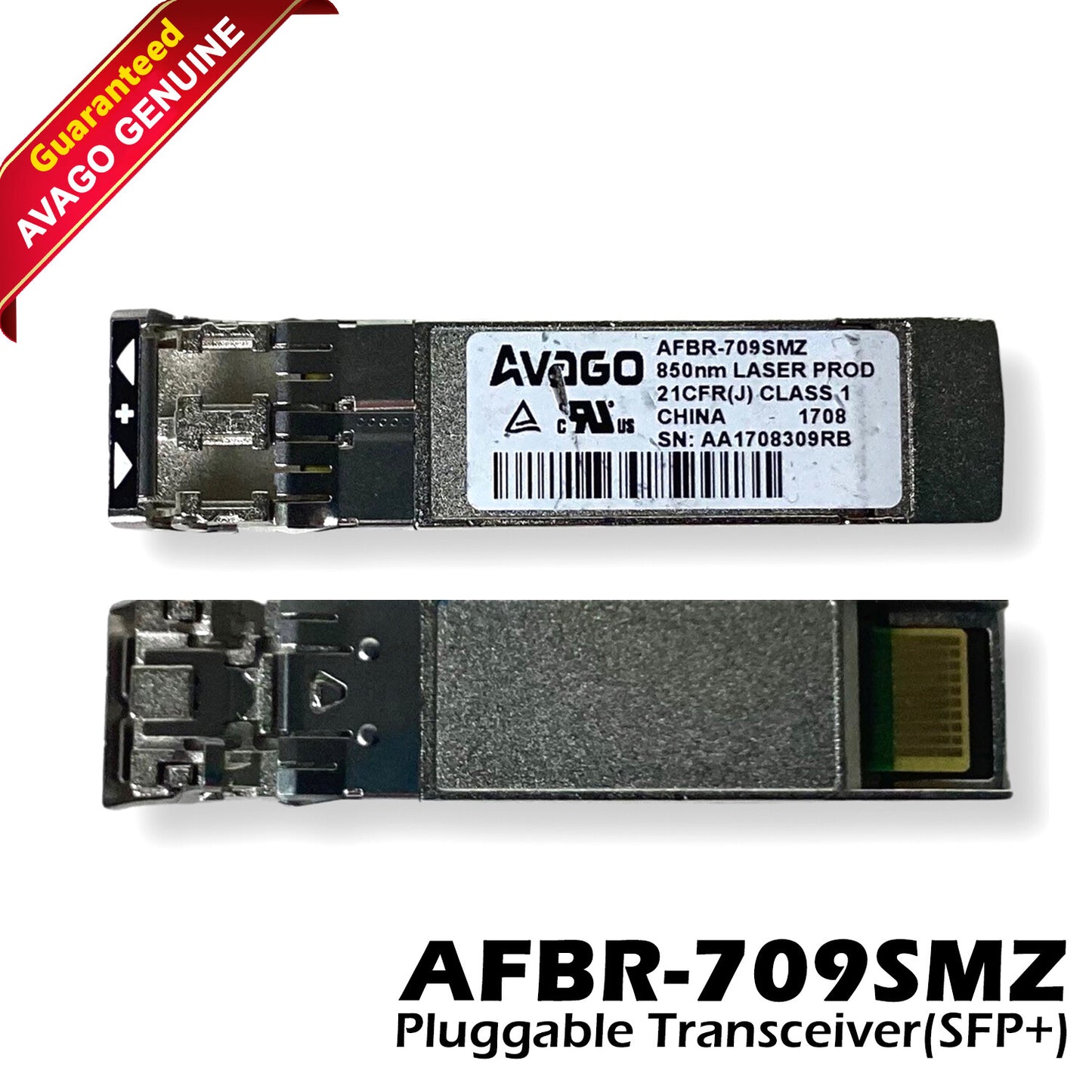 Lot of 25 Avago AFBR-709SMZ - NA2 Compatible SFP+ Transceiver Module 10 GigE