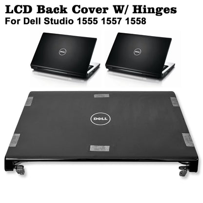 New Dell Studio 1555 1557 1558 15.6" LCD Back Cover Lid 7CP9G N0YN9 W393J W855P