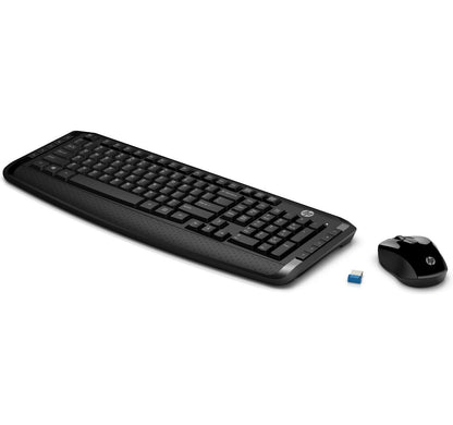 HP Wireless Keyboard and Mouse 300, Black,,3ML04AA#ABL