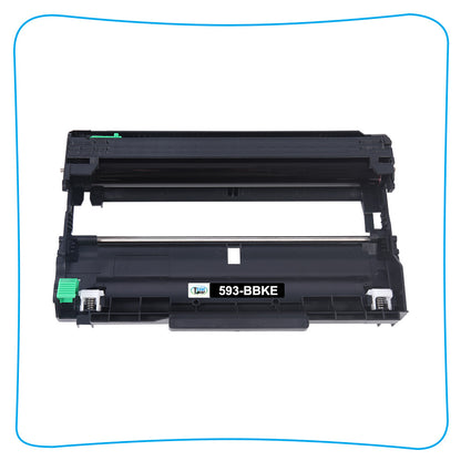 1PK E310 Toner + 1PK 593-BBKE Drum For Dell 593-BBKD E310DW E515DN E515DW E514DW