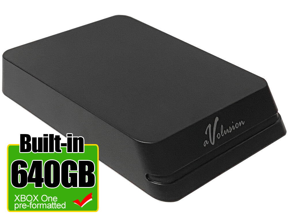 Avolusion Mini HDDGear Pro 640GB USB 3.0 External Hard Drive (For Xbox One X, S)