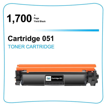 3Pk Toner Cartridge Compatible for Canon 051 ImageCLASS LBP162dw MF264dw MF267dw