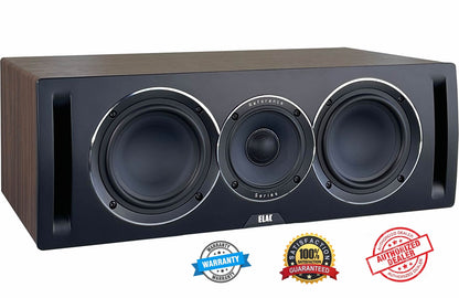 Elac UCR52-BK 5 1/4? Uni-Fi Reference Center Speaker - Black with Walnut