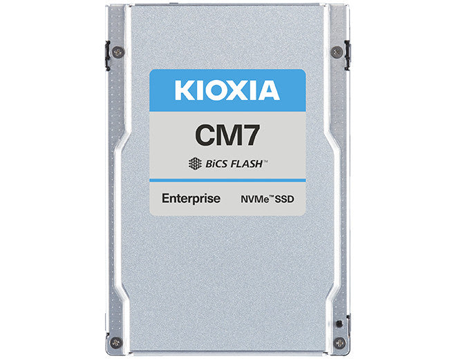 Kioxia KCMYXRUG30T7 CM7-R 30.7TB NVMe PCIe 5x4 2.5" 15mm SIE 1DWPD SSD