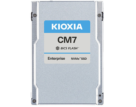 Kioxia KCMYXRUG30T7 CM7-R 30.7TB NVMe PCIe 5x4 2.5" 15mm SIE 1DWPD SSD