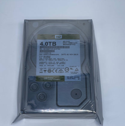 WD WD4002FYYZ Gold 4 TB 3.5" SATA 7200RPM 128MB Cache Hard Drive