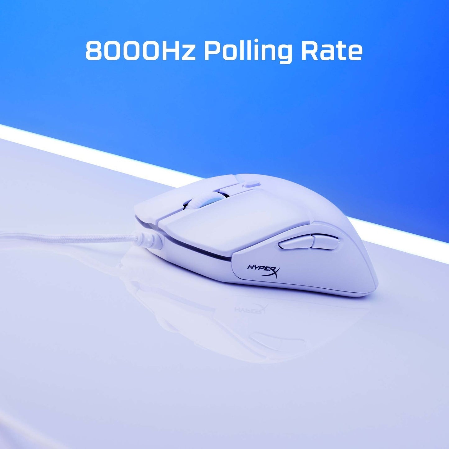 HyperX Pulsefire Haste 2 - Gaming Mouse (White)