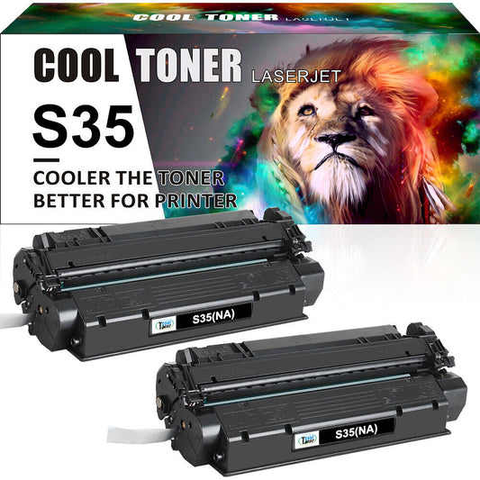 2PK S35 Toner Cartridge For Canon 7833A001AA imageClass L170 D340 D320 L400 D360