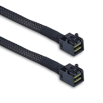 Lot of 4 Dell PowerEdge R240 3.5-inch x4 SFF-8643 PERC Mini-SAS HD Cable 882WV (NOT FOR HOME PC)