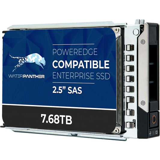 WaterPanther 7.68TB SAS 12Gb/s 2.5" Enterprise SSD G14 G15 G16 Health 90% - 100% (NOT FOR HOME PC)