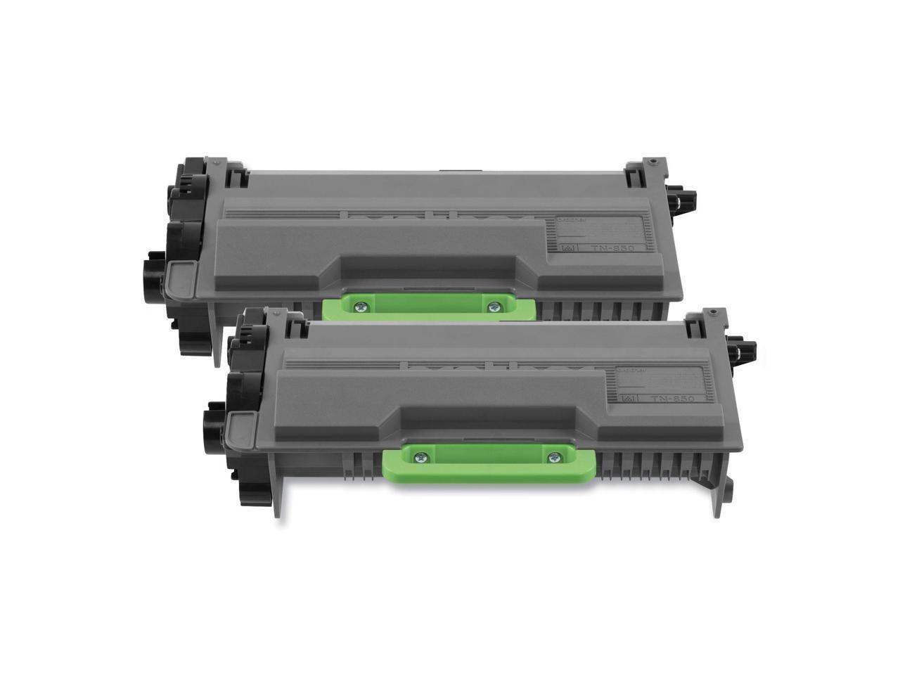 Brother TN-850 Toner Cartridge Black 2 Pack in Retail Packaging