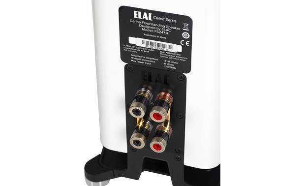 Elac Carina FS247.4 Floor-standing Speaker FS247.4-SW (Satin White, Each)