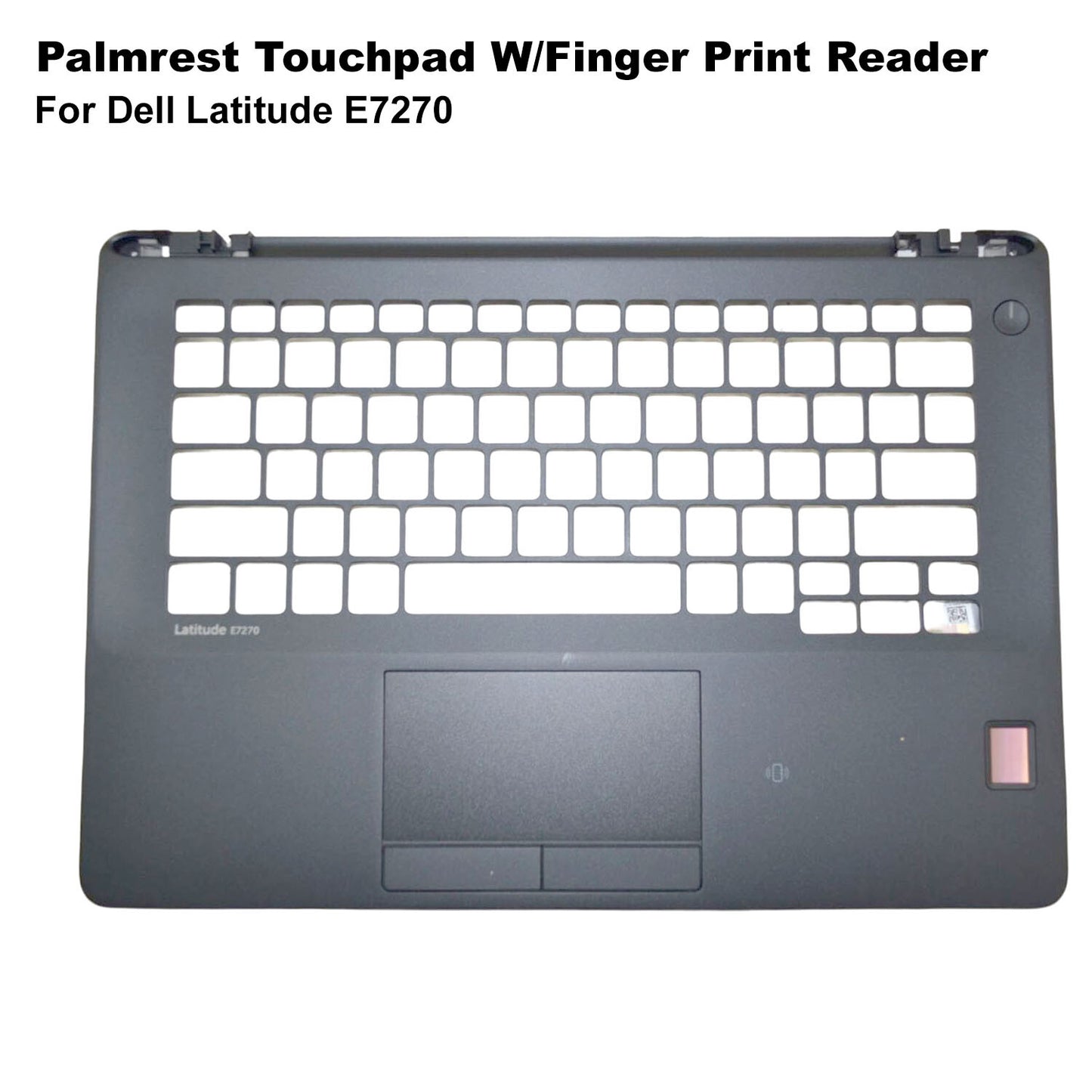 OEM Dell Latitude E7270 Palmrest Touchpad with Fingerprint Reader K9H6Y V379C