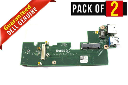 LOT x 2 DELL Vostro 3460 rm4ng Ethernet USB 3.0 WWAN Tarjeta SIM mSATA da0 V08pi