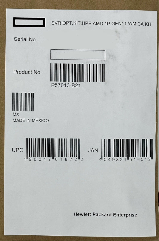 HPE DL3X5 Gen11 AMD NS204i-u NVMe Hot Plug Boot Device Cable Kit P57013-B21 WM