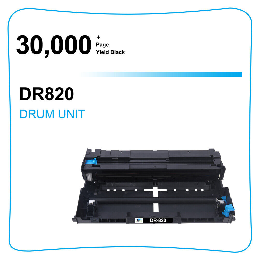 10PK DR820 Drum Unit For Brother TN850 6200DW HL-L6200DW MFC-L6700DW MFC-L6900DW