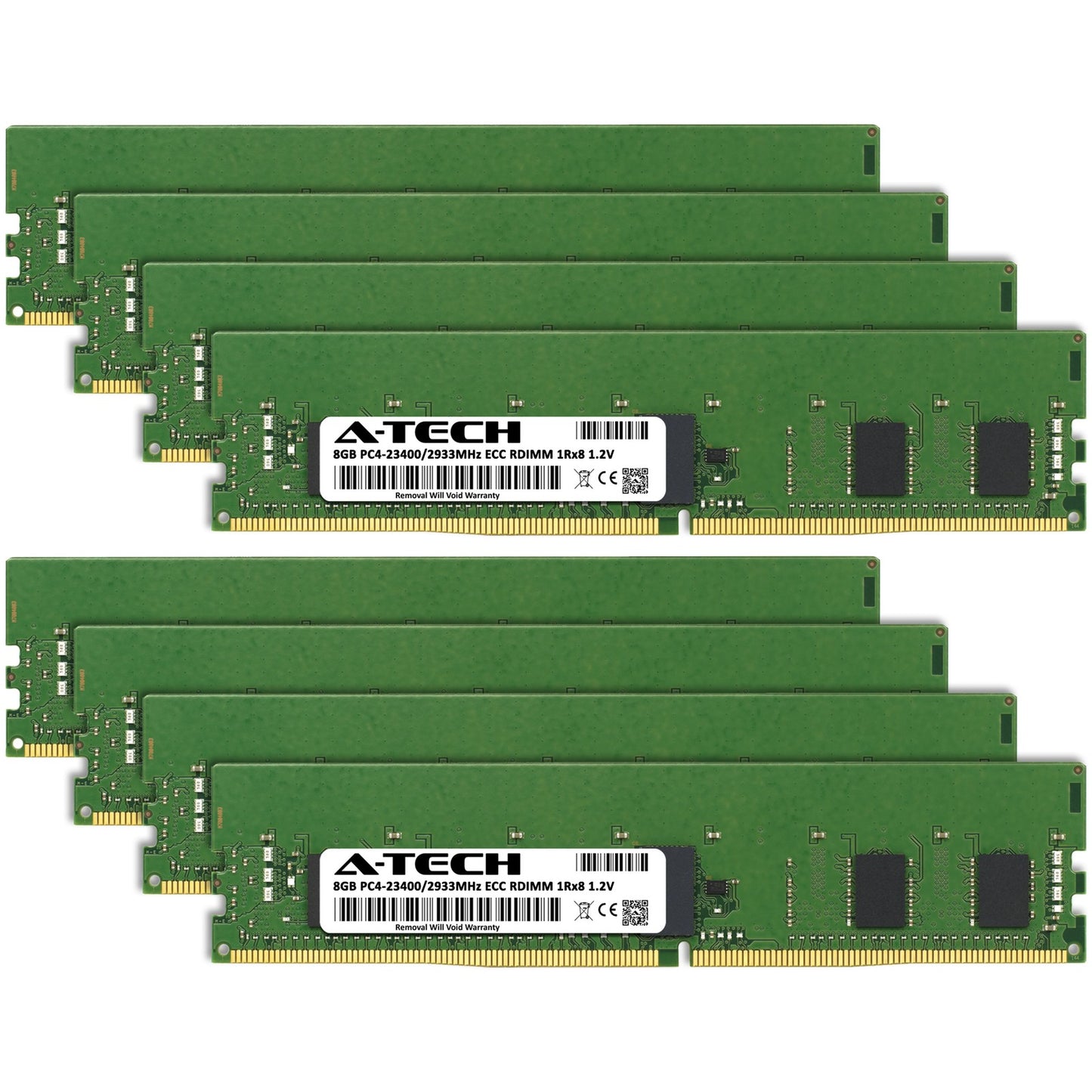 64GB 8x 8GB PC4-2933 RDIMM Lenovo Storage N3310 Memory RAM
