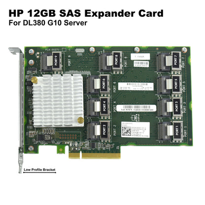 HPE Proliant DL380 G10 12Gbps SAS PCIe 3.0 x8 Expander Card 876907-001 (NOT FOR HOME PC)