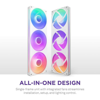 NZXT RF-U36HF-W1 SINGLE-FRAME RGB FAN UNIT NZXT RF-U36HF-W1 R Accessories - PC