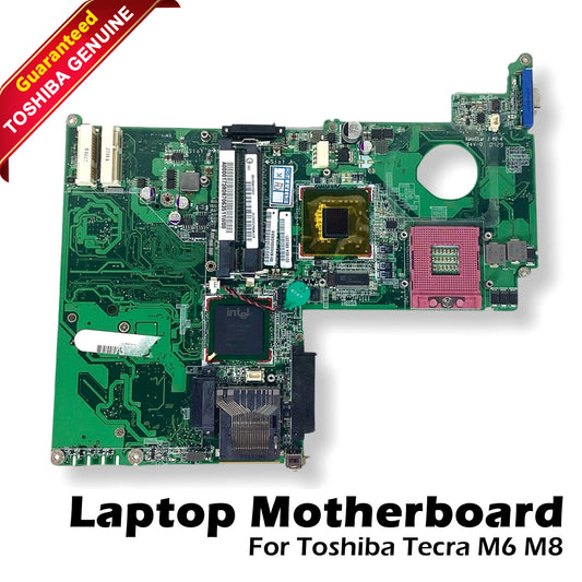 New OEM Toshiba Tecra M6 M8 Socket 478 DDR2 Intel Laptop Motherboard -A000017380