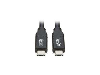 Tripp Lite U040-C3M-C-5A Black USB-C Cable (M/M) - USB 2.0, 5A Rating, USB-IF Ce