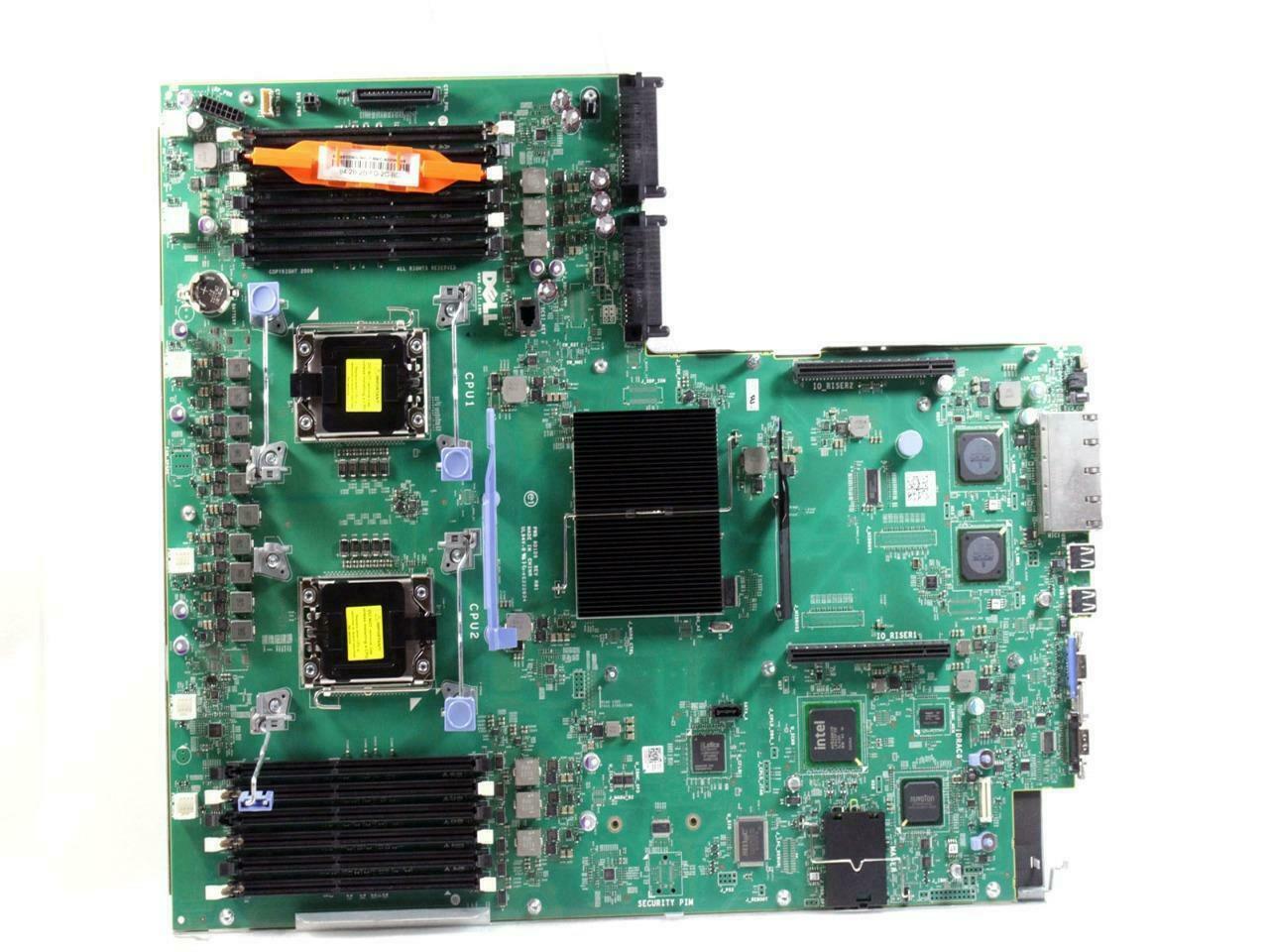 LOT x 10 Dell PowerEdge R610 Motherboard System Board 1W9FG 8GXHX P8FRD 86HF8