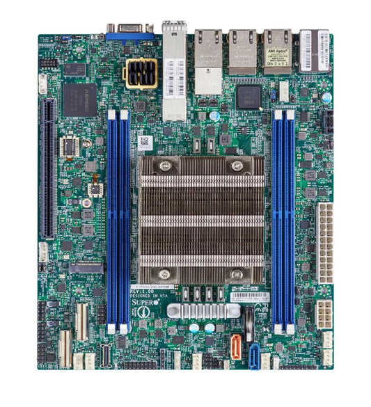 SuperMicro X12SDV-20C-SPT8F MB Embedded Flex ATX 7.5 inch x8.5 inch, ICX-DHCCSoC