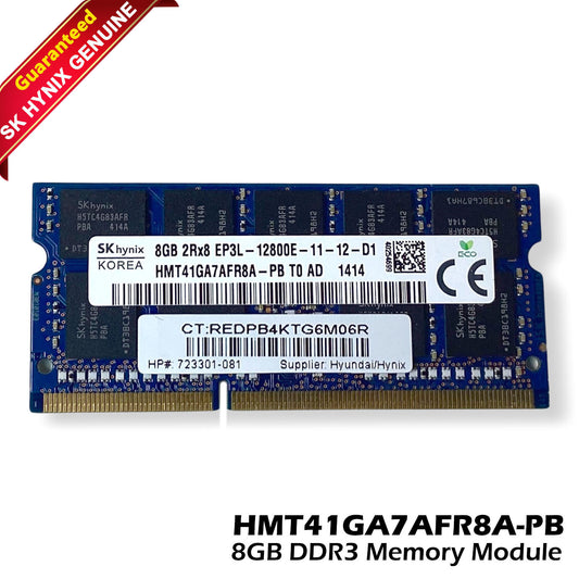 Lot of 3 SK Hynix 8GB DDR3-1600 SODIMM PC3L-12800E Dual Rank x8 Memory Module