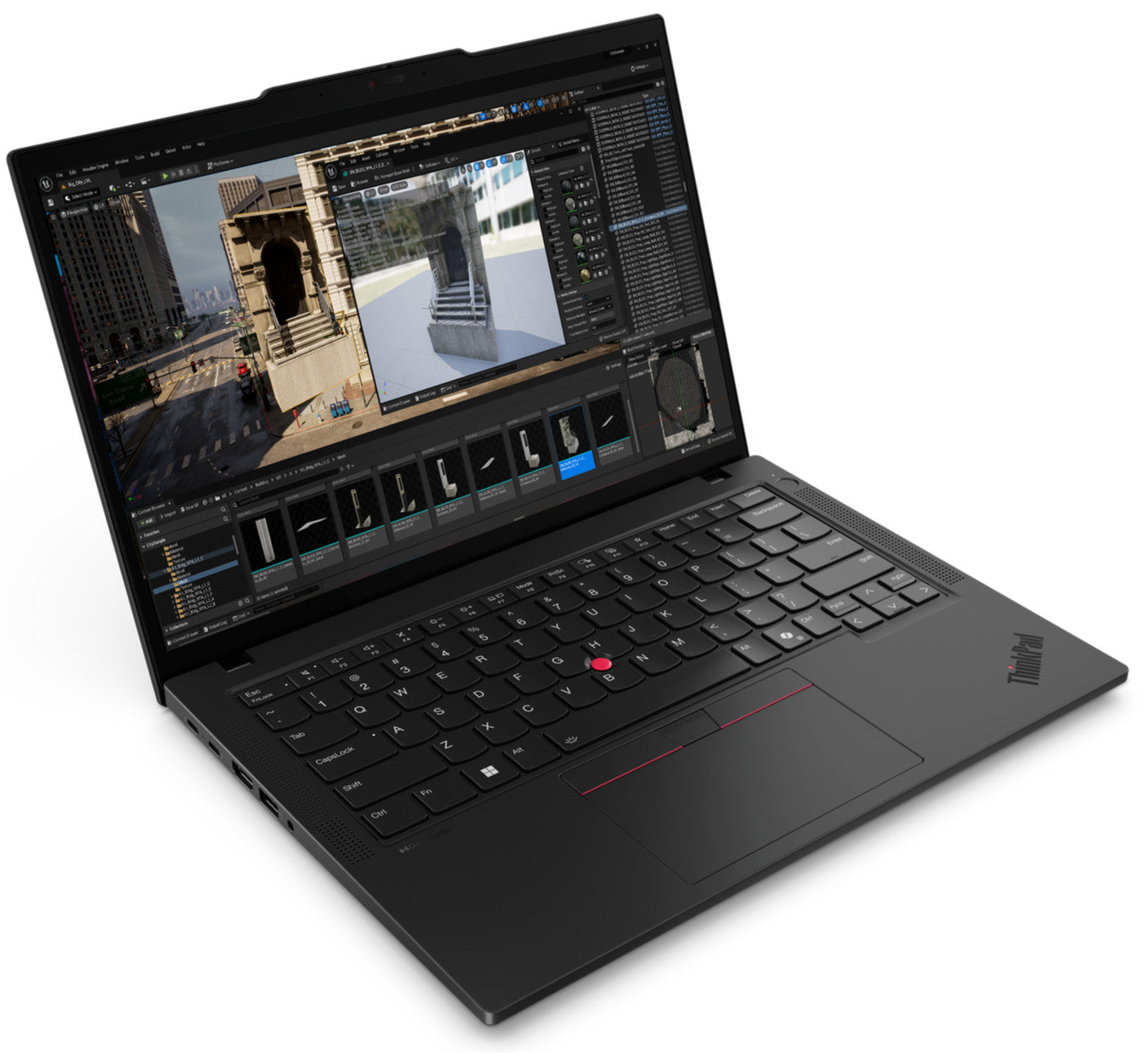 New Lenovo ThinkPad P14s Gen 5 14" WUXGA Ryzen 7 PRO 8840HS 64GB 2TB SSD Cam FPR