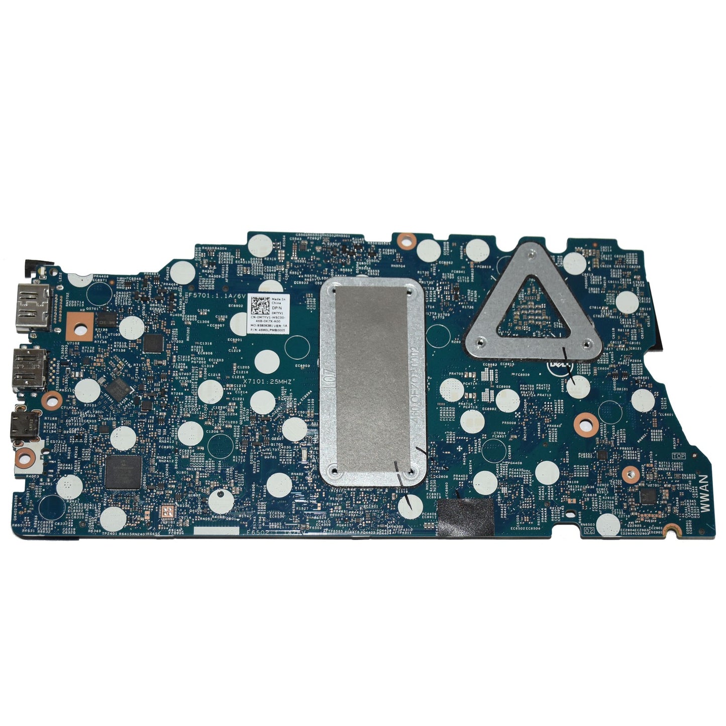 Dell Vostro 5402 5502 Laptop Motherboard i7-1165G7 2.8GHz Nvidia MX330 2GB MTYV1