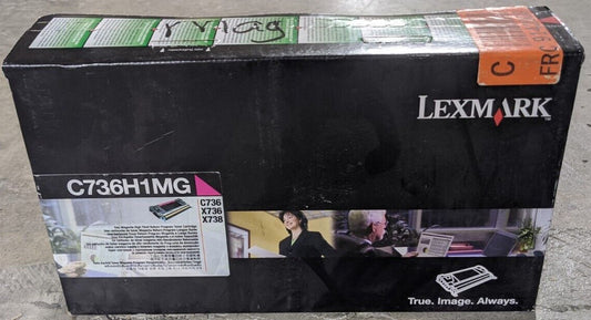 Genuine Lexmark C736H1MG Magenta High Yield Toner Cartridge 10K Page X736de NEW