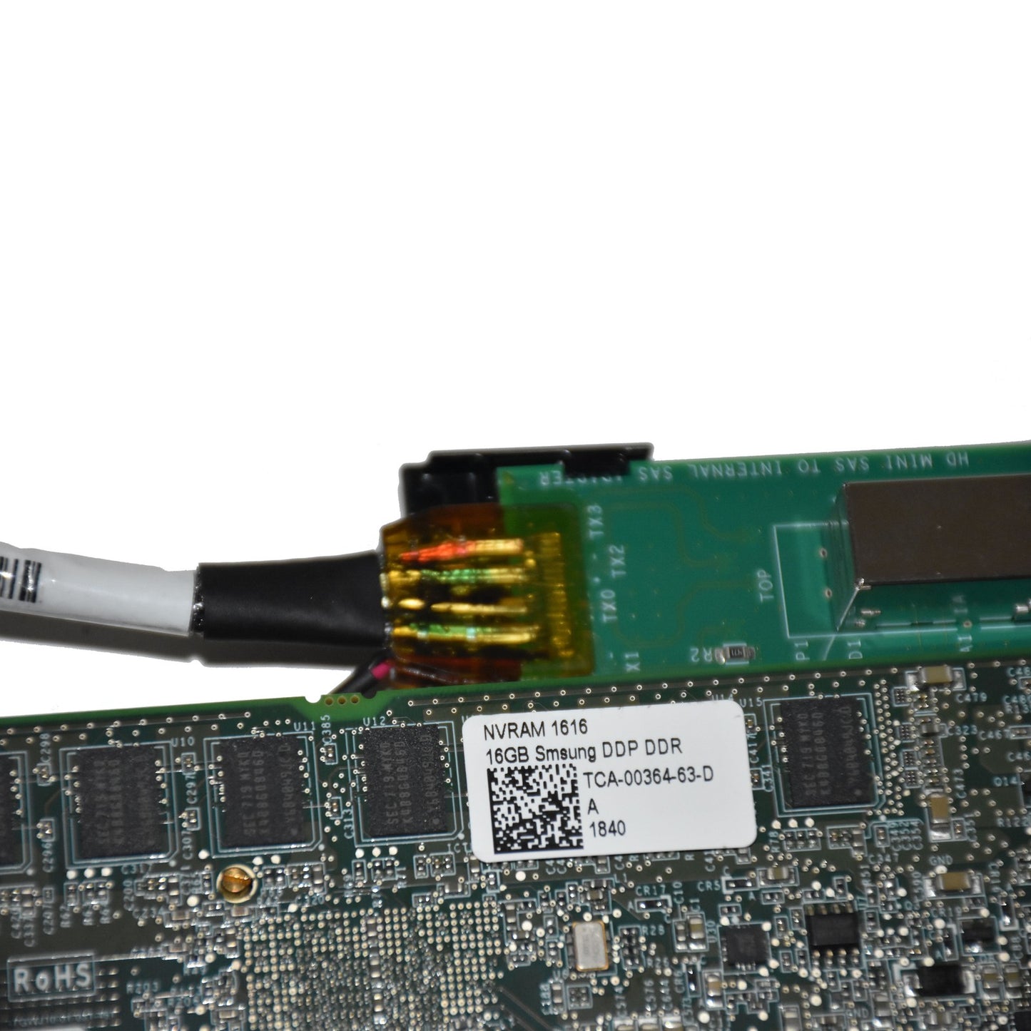 EMC PCA-00364 NVRAM 16GB DDR Mini-SAS HD PCIe 3.0 x8 Accelerator Card NV-1616 (NOT FOR HOME PC)