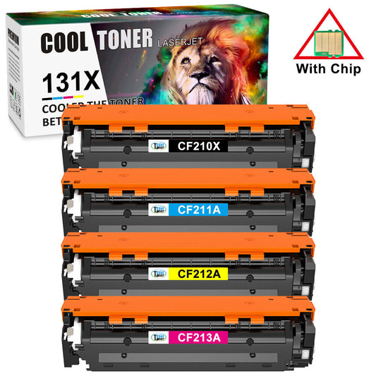4PK CF210A Toner Compatible With HP 131A Laserjet Pro 200 Color MFP M276nw M251n