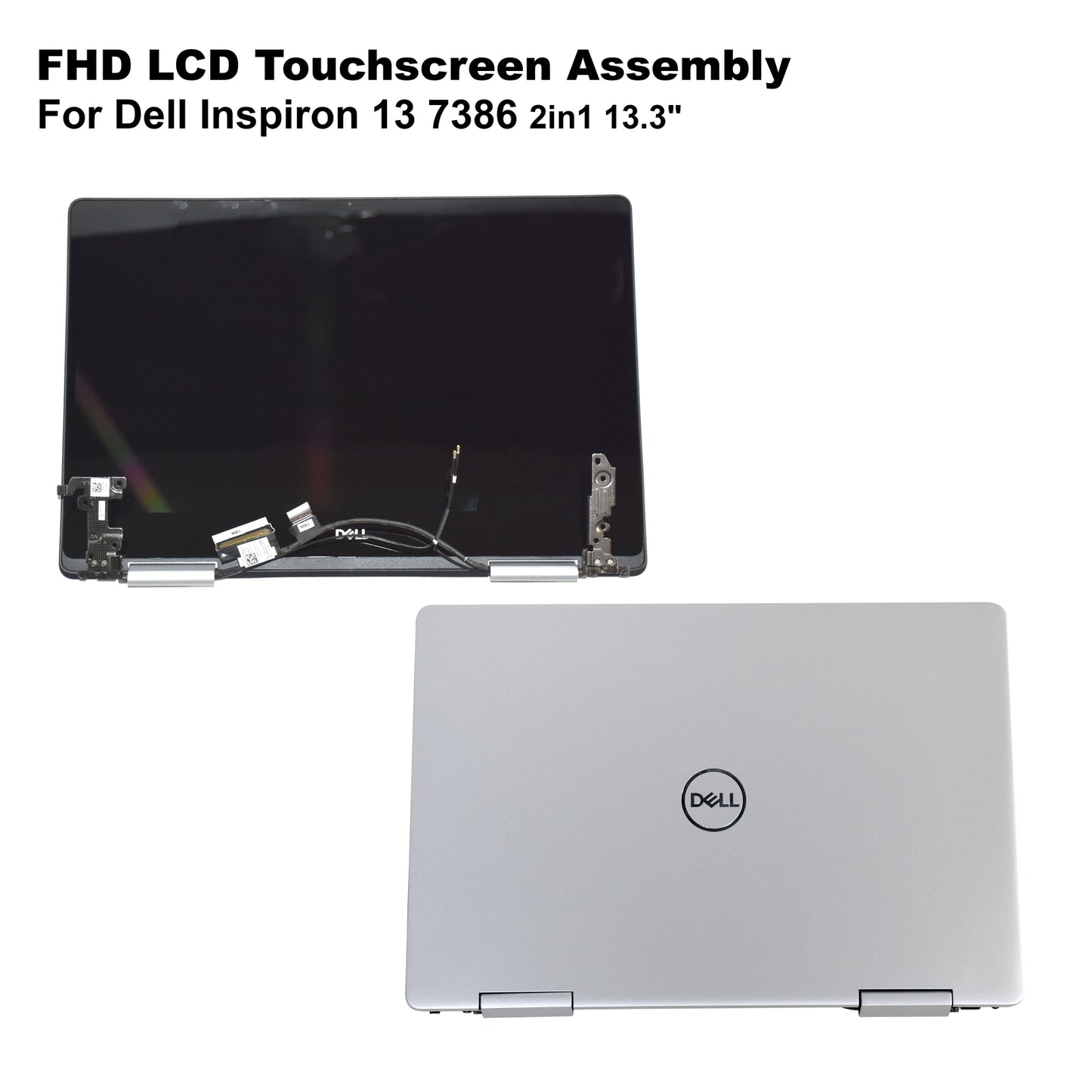 Dell Inspiron 13 7386 2-in-1 13.3" FHD Touchscreen LCD Display Assembly W8Y53