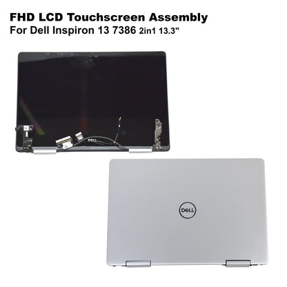 Dell Inspiron 13 7386 2-in-1 13.3" FHD Touchscreen LCD Display Assembly W8Y53