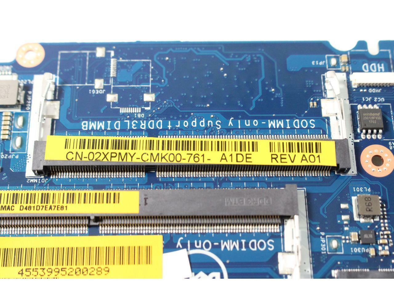Dell Inspiron 15 5457 5557 Laptop Motherboard i7-6500u 2.50 GHz LA-D051P 2XPMY