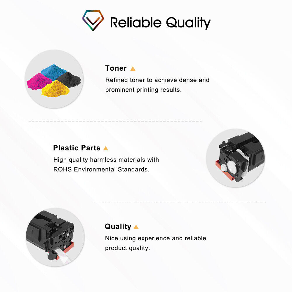 4 Pack Compatible with HP 414A W2020A Toner MFP M479fdw M454dw M454dn No Chip
