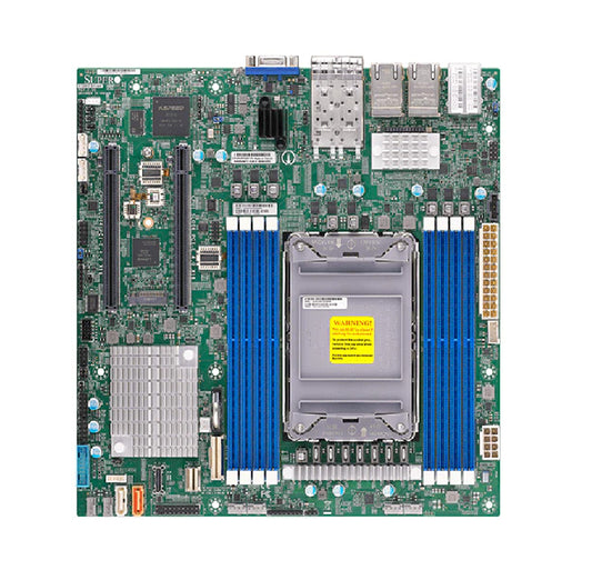 SuperMicro X12SPZ-SPLN6F Motherboard -uATX,LGA-4189 SKT-P+IntelC621A,8xDDR43200M