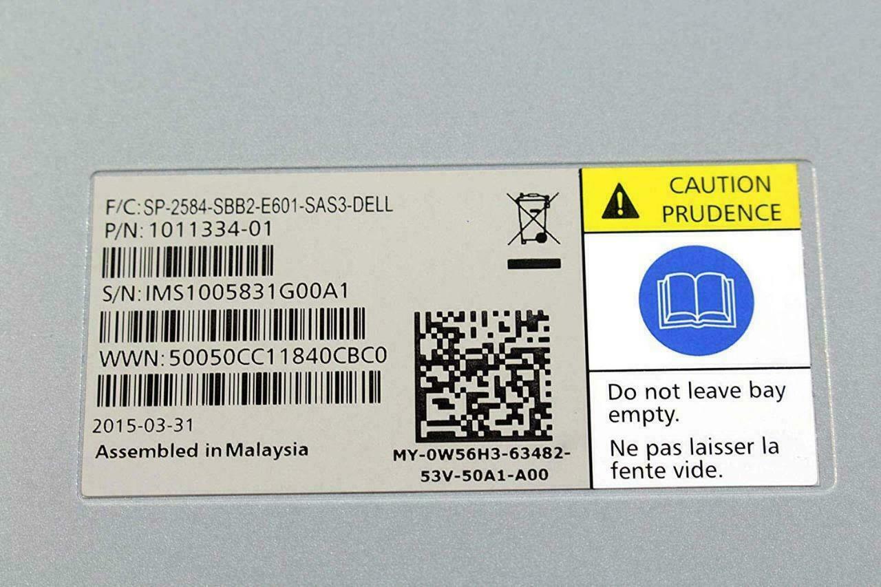 New Dell Compellent Xyratex HB-SBB2-E601 6GB SAS EBOD Controller W56H3 0W56H3 (NOT FOR HOME PC)
