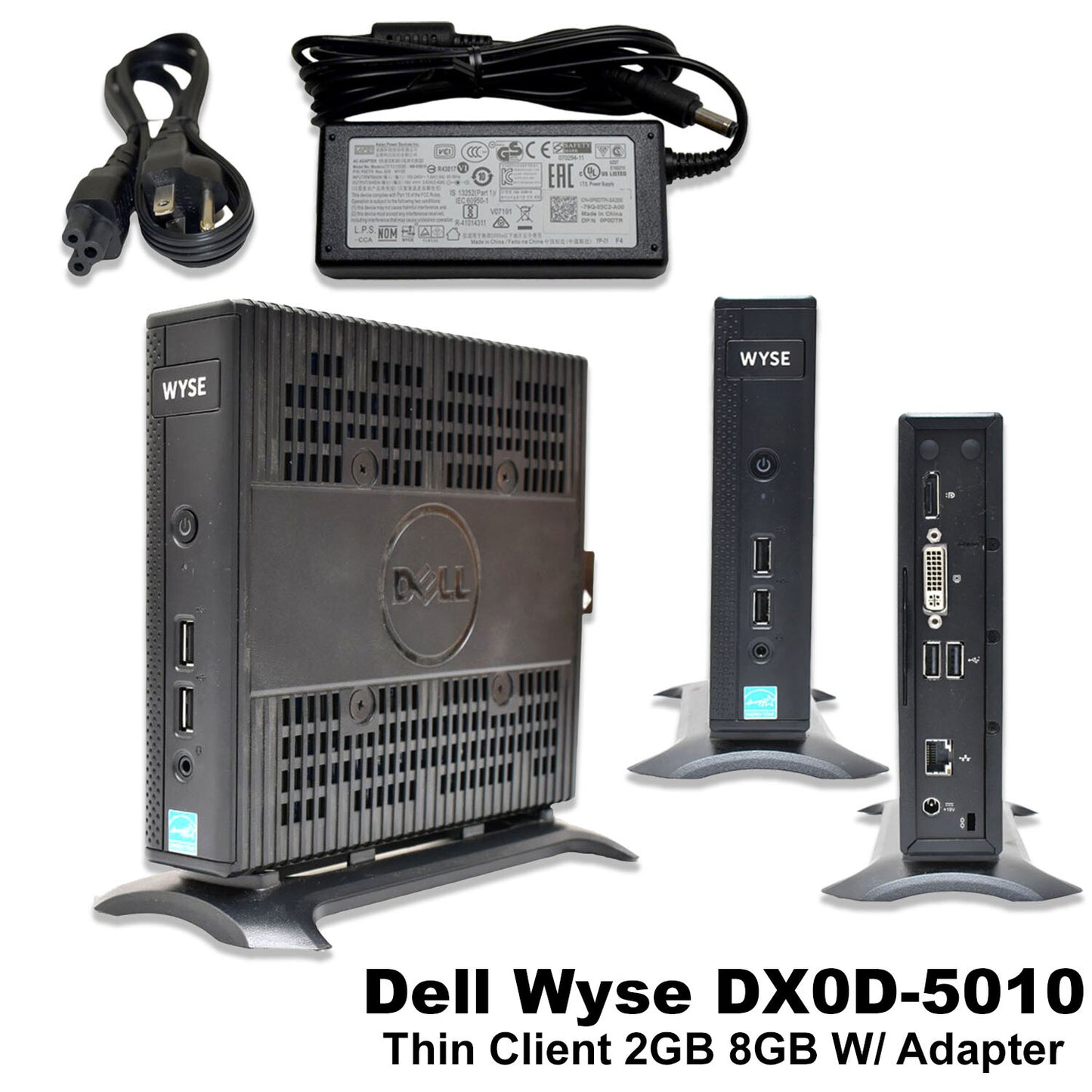 Dell Wyse 5010 Thin Client Dx0D AMD 1.40 2GB RAM 8GB ThinOS 8.3_012 RJ-45 9MKV0