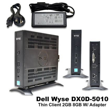 Dell Wyse 5010 Thin Client Dx0D AMD 1.40 2GB RAM 8GB ThinOS 8.3_012 RJ-45 9MKV0