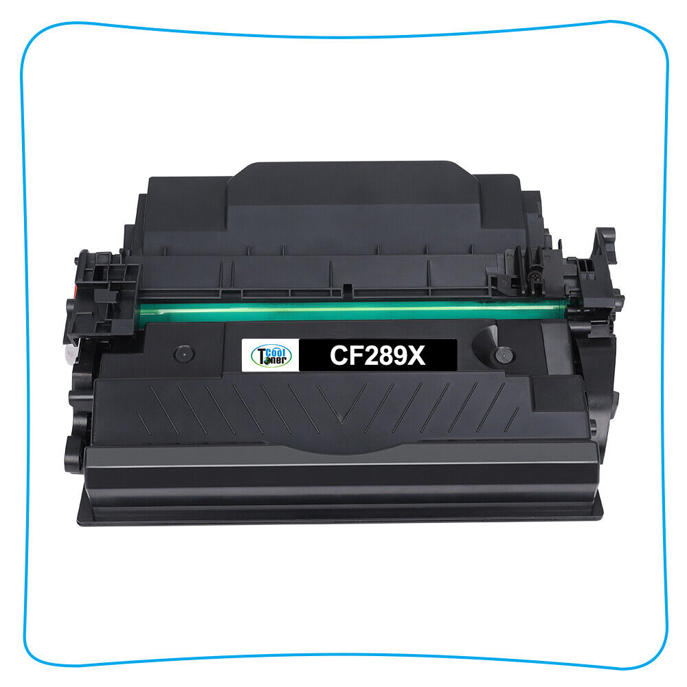 [With Chip] 3PK CF289X Toner Black for HP 89X LaserJet Pro M528f M507n M507dn