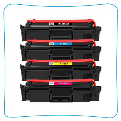 5PK Compatible for Brother TN810 Toner Cartridge MFC L9610CDN L9630CDN L9670CDN