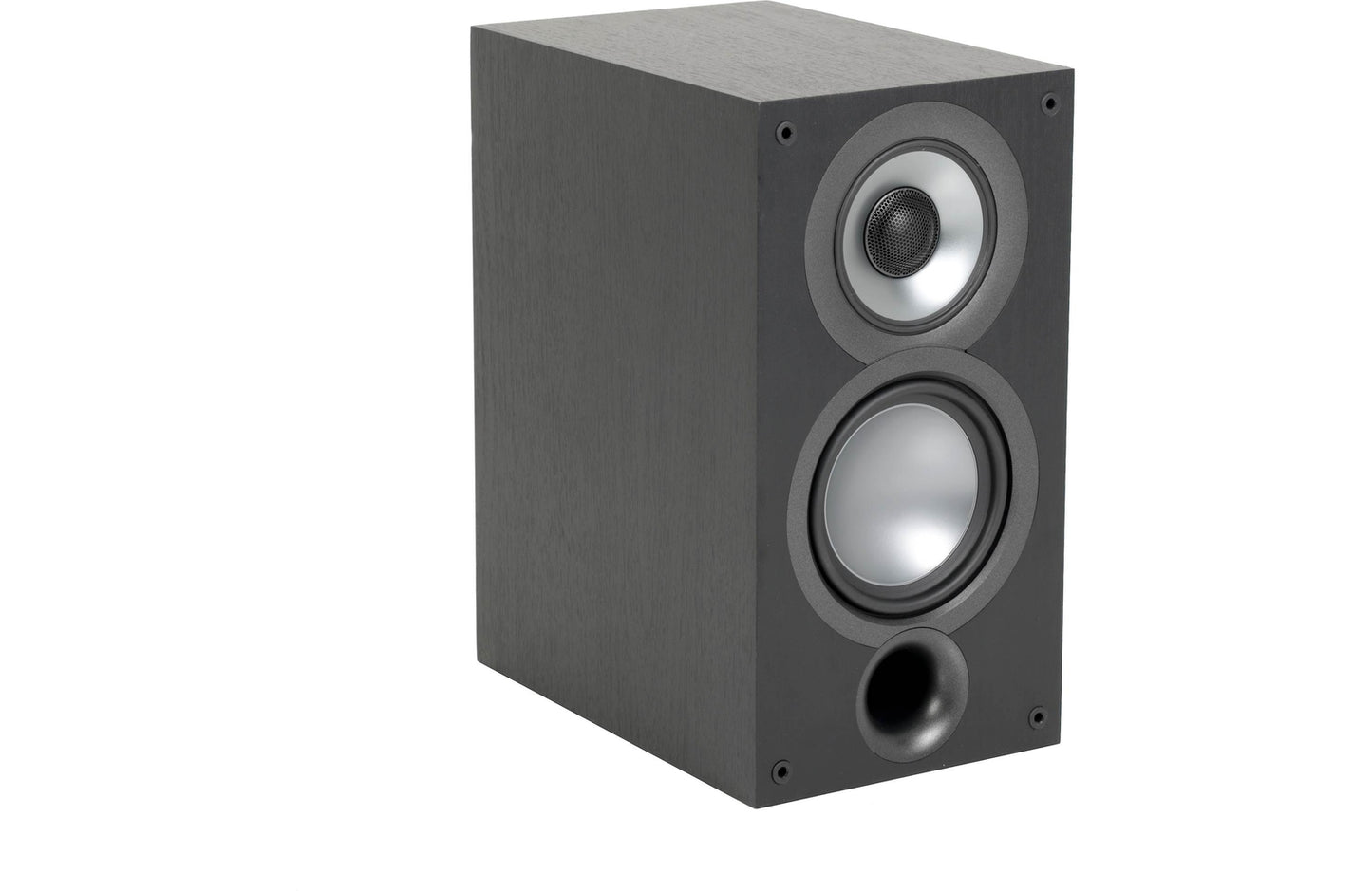 Elac UB52-BK Uni-Fi 2.0 Three-Way Bookshelf Speakers, Pair in Black
