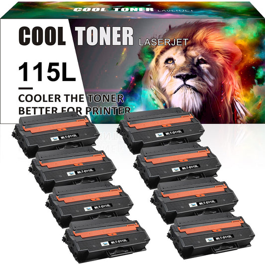 8PK MLT-D115L 115L Toner Compatible for Samsung Xpress SL-M2620 SL-M2820 M2870FD