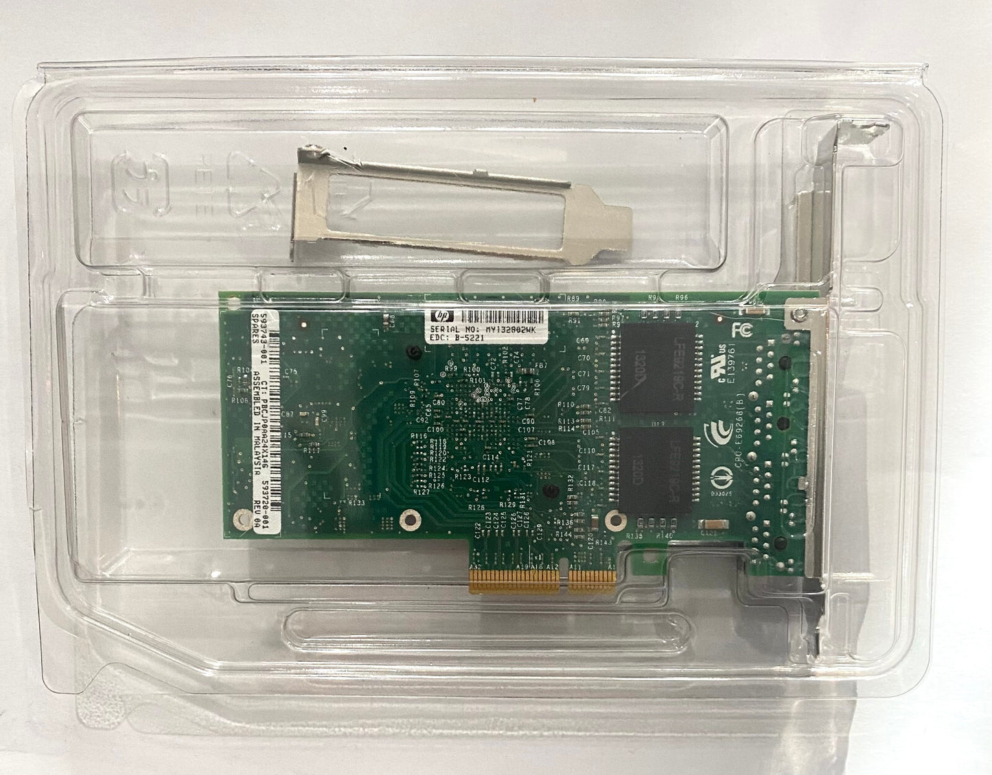 HP NC365T 4-port Ethernet Server Adapter 593743-001 593720-001 with BRACKETS